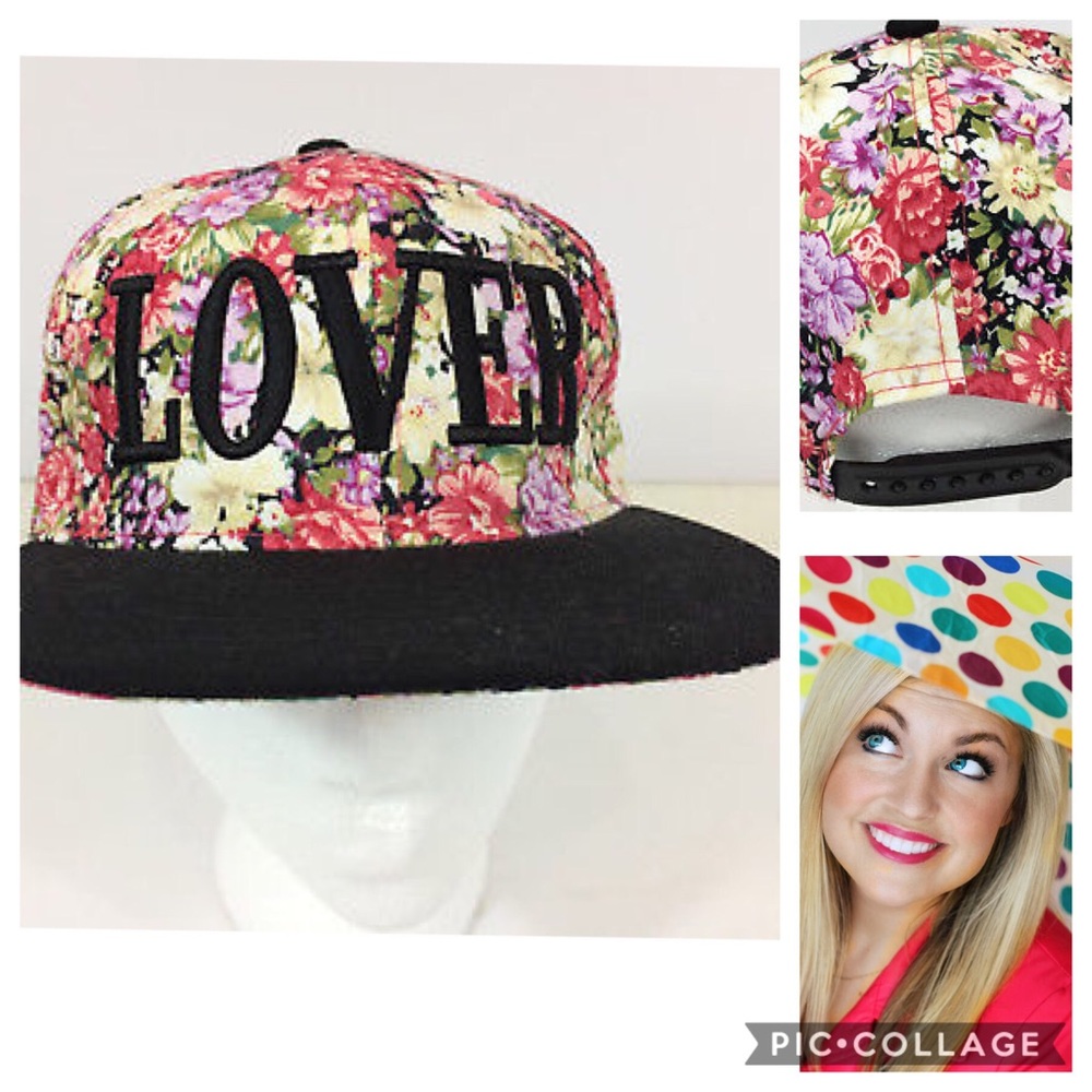 United Couture Lover Snapback Hat 32.99 Floral Hat